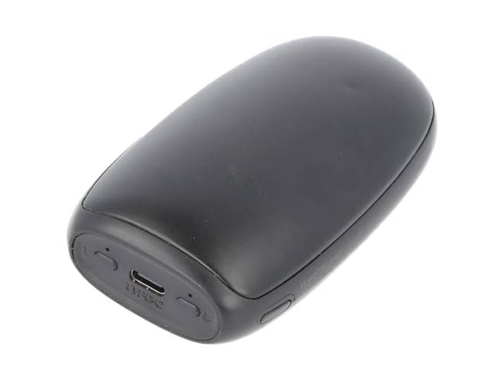 Handwarmer met powerbank, USB-C oplaadkabel, beide zijden instelbaar