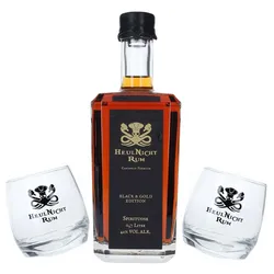 HeulNichtRum Black & Gold Editon - Geschenkset - Caribbean Premium...