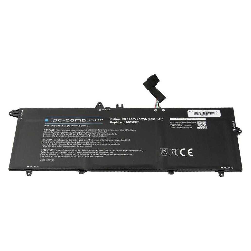 IPC Notebook-Akku Akku L18C3PD2 REPLACE (4800 mAh) (L18C3PD2 REPLACE)