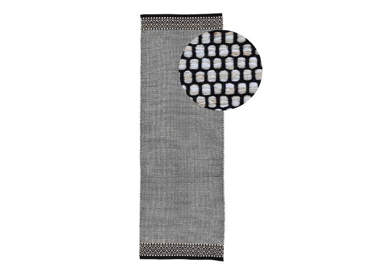 Tapis de couloir Kelim Mia 80 x 300cm Beige/Beige
