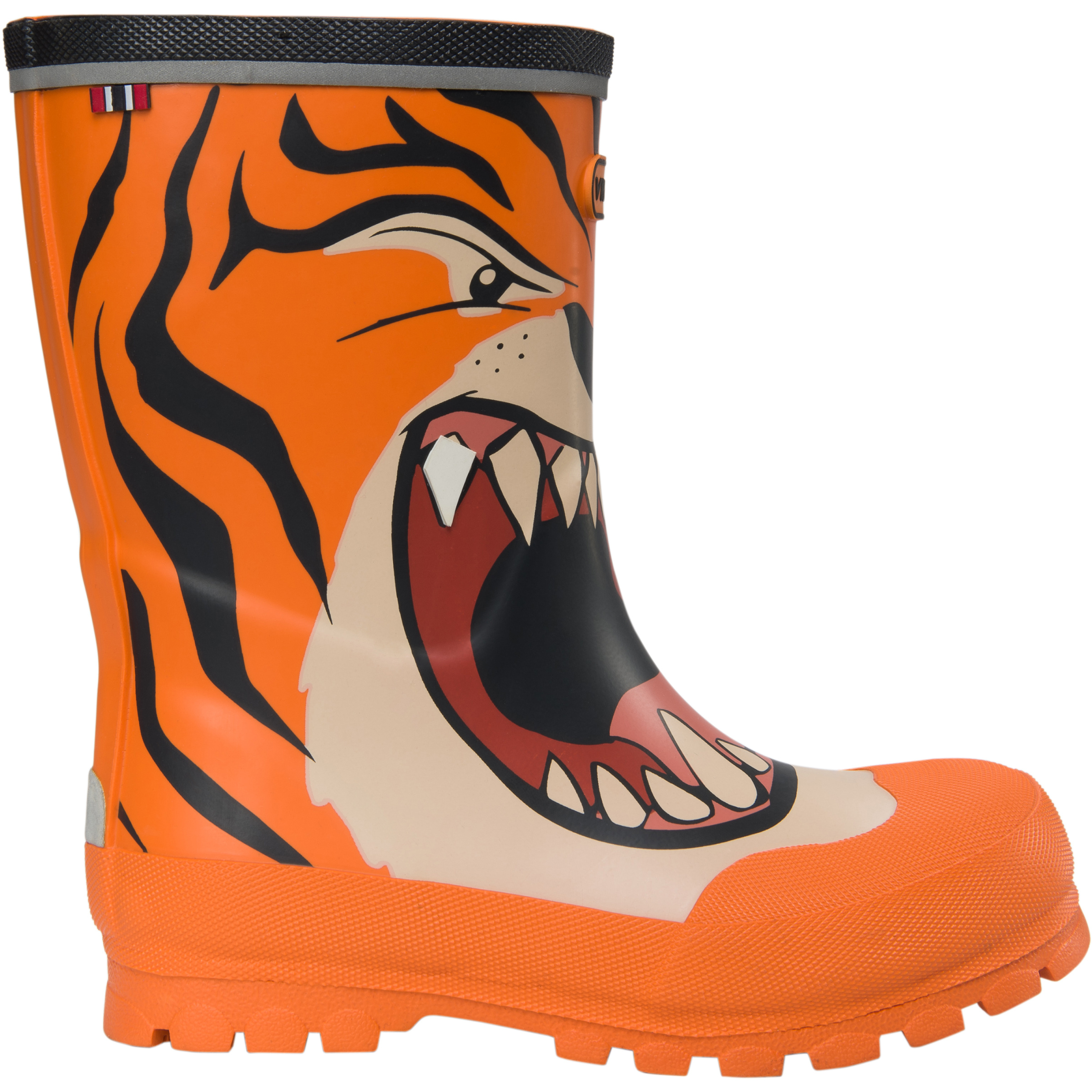 Viking Jolly Print Kinder Gummistiefel orange Größe 31 Lifestyle