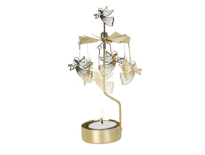 Pluto Design Carillon ange volant Doré