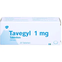 Tavegyl 1 mg Tabletten 20 ST