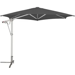 Doppler Sonnenschirm / Ampelschirm "Panda Matic III 320",anthrazit,320 cm