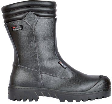 Stivali da lavoro New Mali UK S3 in pelle nera, antifreddo Thinsulate Personalizzate o neutre Cofra