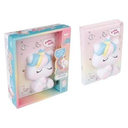Teka Notizbuch mit 3D-Einhorn-Cover (44758385)