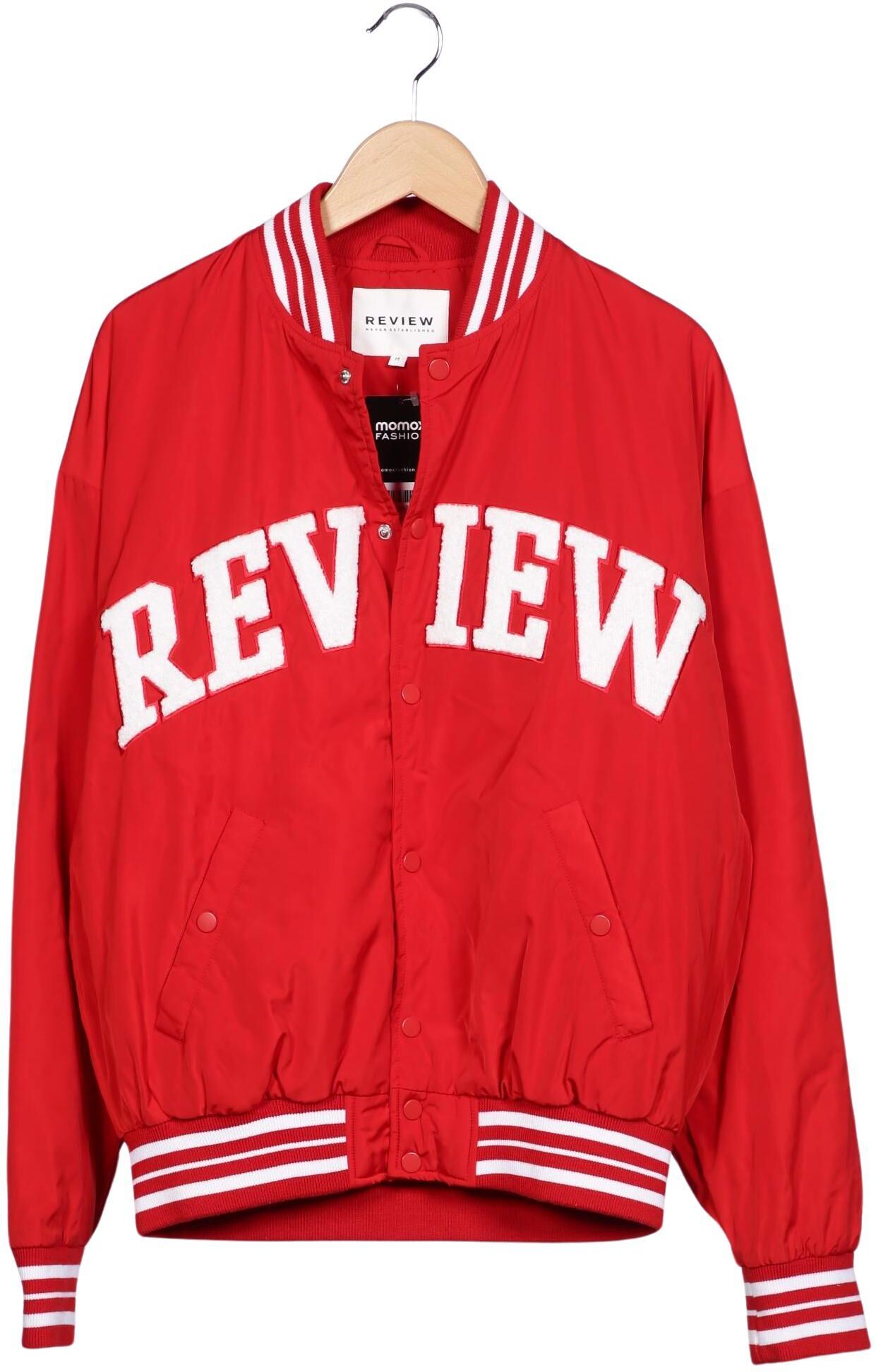 Review Herren Jacke, Rot, Gr. M, Synthetik - Second Hand