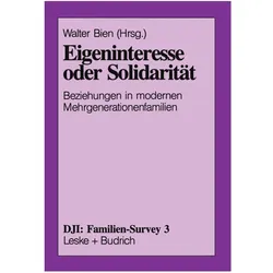 Eigeninteresse oder Solidarität, Fachbücher
