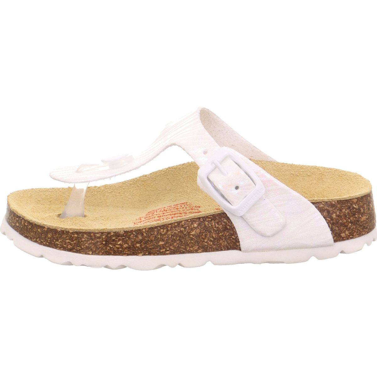 Superfit Fussbettpantoffel weiss (1000) 36 1-000117-1000-36