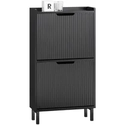 SCHUHSCHRANK Schwarz