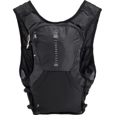Funktionsweste ENERGETICS "Ux.-Trink-Rucksack Zyrox Vest II SF 500", Damen, Gr. L, schwarz (schwarz night, gelb l), Obermaterial: 100% Polyamid, Westen Funktionsweste, schnell trocknend, atmungsaktiv, aus Polyamid