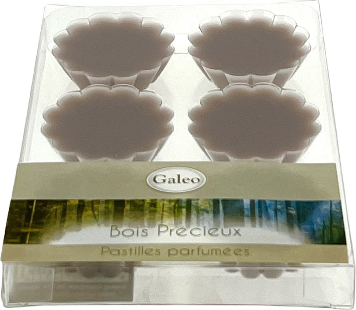Wax Melt Geurchips Hout Natuur - 12 stuks