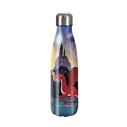 Step by Step Isolierte Edelstahl-Trinkflasche Dragon Drako