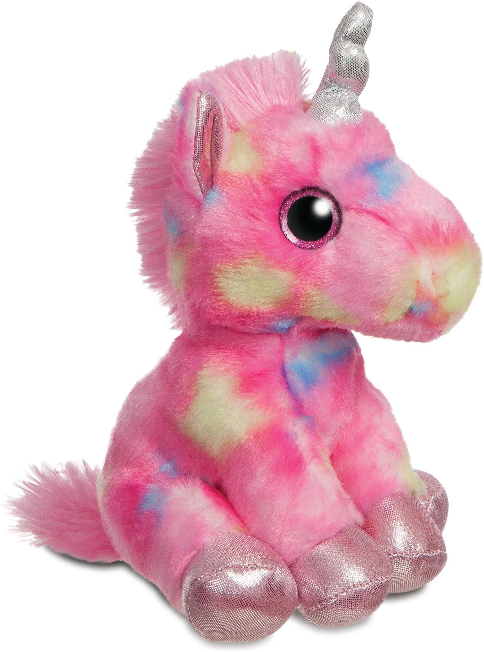Aurora: Sparkle Tales Unicorn Rainbow Pink 7" Stuffed Animal for All Ages