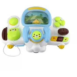 Interaktiver Flugzeugsimulator für Babys