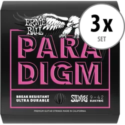 Ernie Ball 2023 Paradigm Super Slinky 3x Set
