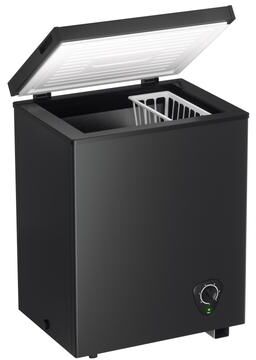 / 3.5 Cu. Ft. Chest Freezer, Freezer, Adjustable -24°C to -12°C Freezing Range, Refrigerant for Home, Garage, Office & Apartment.
