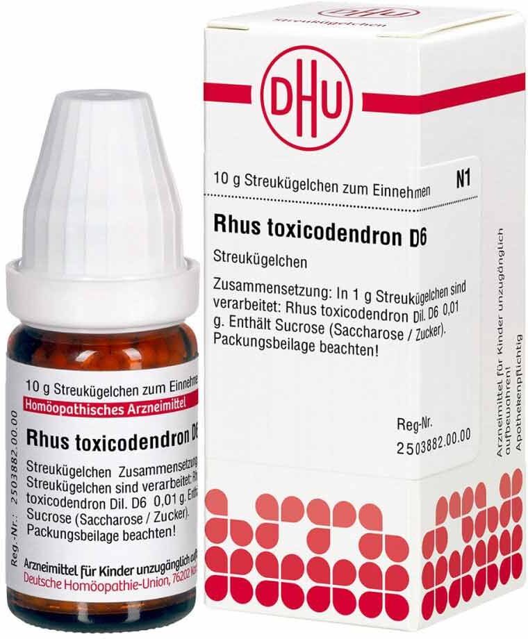 DHU Rhus Toxicodendron D6 Globuli