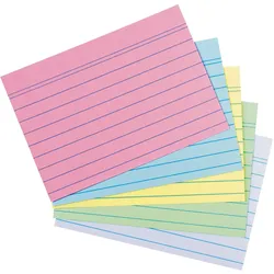 Pelikan, Karteikarten, Karteikarten (A6, 180 g/m2)