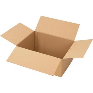 Smartboxpro Faltkartons 1-wellig, 20 Stück, braun, Innenmaße: 427 x 304 x 150mm
