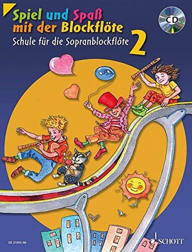 Hans-Martin Linde - Spiel und Spaß mit der Blockflöte: Schule für die Sopranblockflöte (barocke Griffweise) / Neuausgabe. Band 2. Sopran-Blockflöte. Ausgabe mit CD. - Preis vom 30.09.2026 09:01:18 h