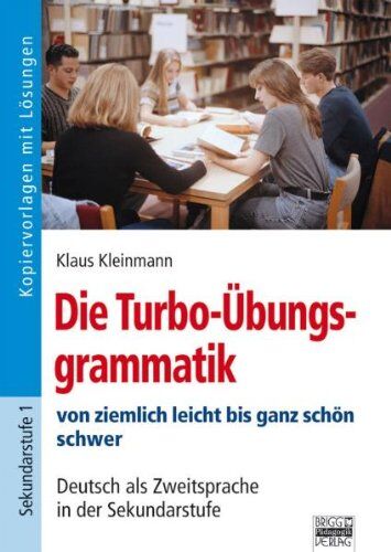 Klaus Kleinmann - Die Turbo-Übungsgrammatik, m. Lösungsheft: Deutsch als Zweitsprache in der Sekundarstufe - Preis vom 10.10.2026 11:48:34 h