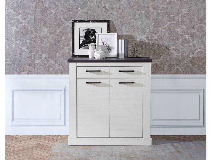 Commode avec tiroirs 106cm Blanc
