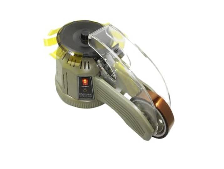Elektrischer Bandschneider, Elektrischer automatischer Karussell-Bandabroller, Bandschneider-Schneidemaschine