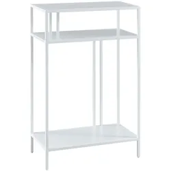Helloshop26 - Konsolentisch aus Metall 85 x 55 x 30 cm weiß