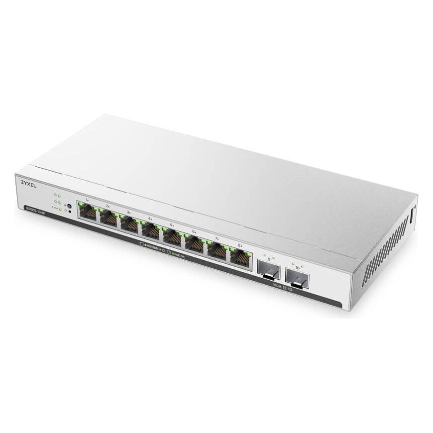 Zyxel GS1915-10HPV2 10-Port Desktop GbE PoE+ SFP web/cloud (10 Ports) (GS191510HPV2-EU0101F)