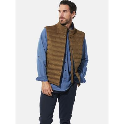 Steppweste BABISTA "Steppweste GALVIRO", Herren, Gr. 52, braun, Obermaterial: 100% Polyester COOLMAX PES(Coolmax)., Westen Steppweste