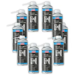 10x Schmiermittel LIQUI MOLY 20971 Keramik Longlife Spray Fett Spray 400 ml