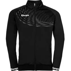 KEMPA Trainingsjacke WAVE 26 POLY JACKE, Größe XXL in Schwarz Schwarz