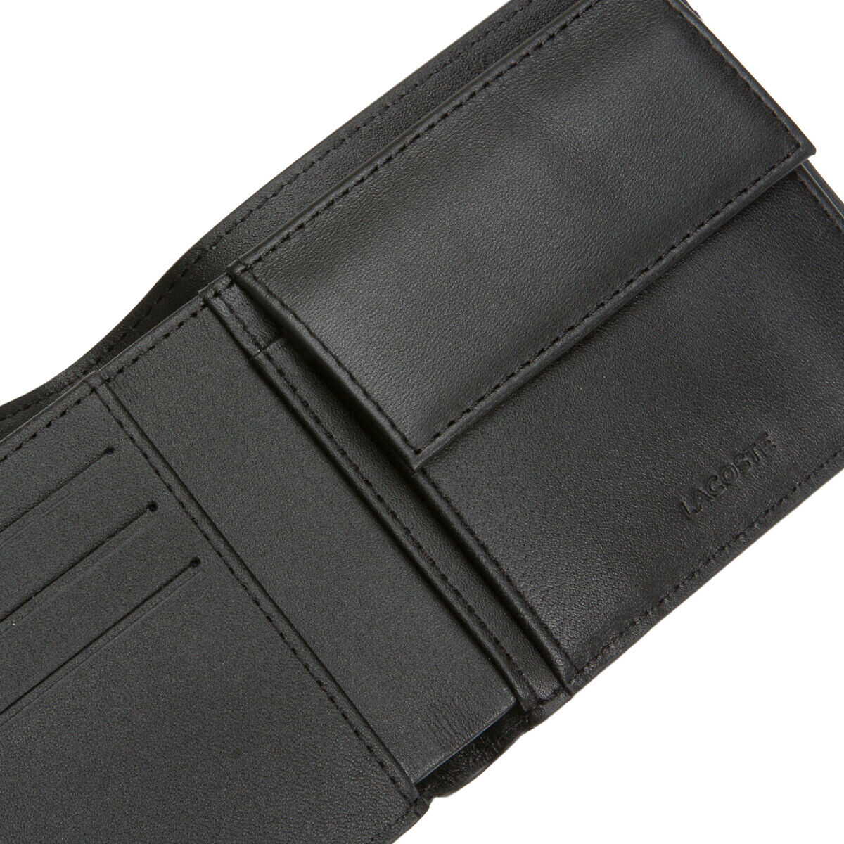 LACOSTE Porte-monnaie en cuir NH1112FG