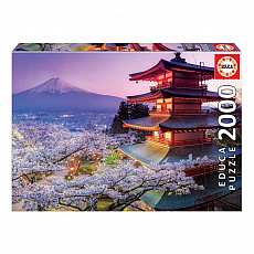 EDUCA Puzzle - Mount Fuji, Japan - 2000 Teile 302825