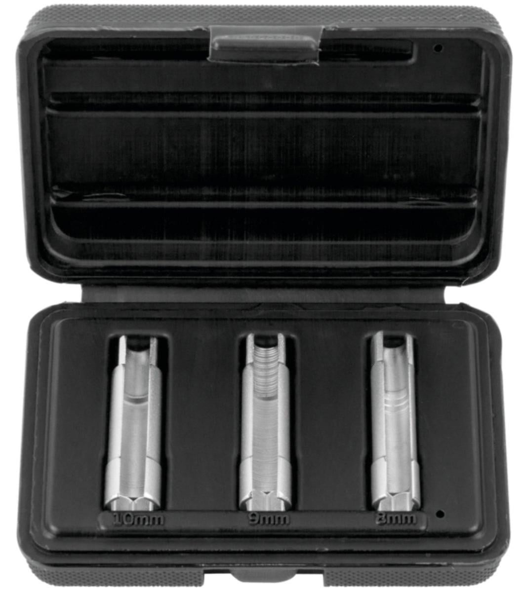 KS Tools set van speciale bougiesleutels, 3-delig