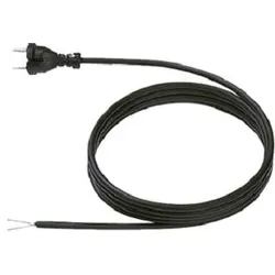 Bachmann Konturen-Zuleitung 5m schwarz H07RN-F 2x1 mit Stecker Typ 24G lose 246.176