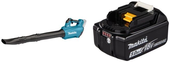 Set Makita Akku-Gebläse 18V DUB184Z + MAKITA Akku-BL1850B Li 18,0V 5.0Ah - 197280-8