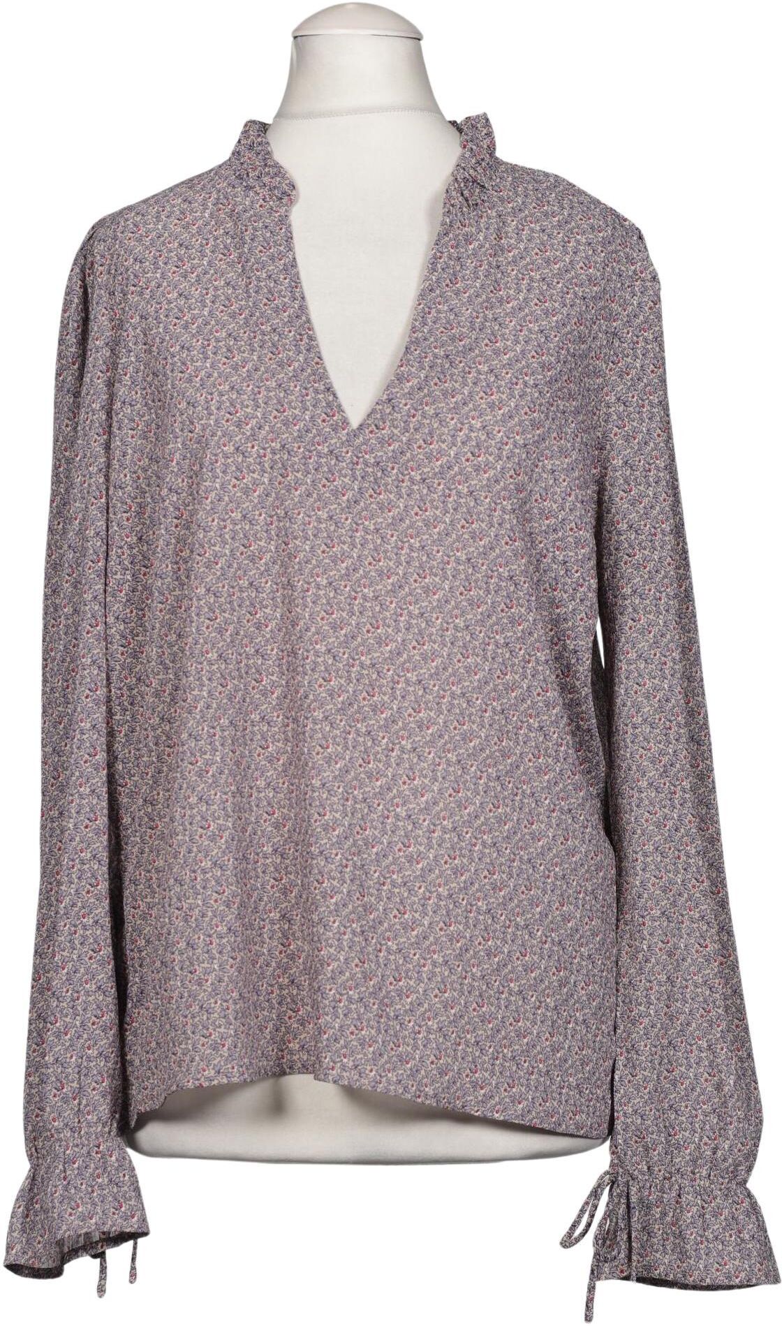 NEO Noir Damen Bluse, Grau, Gr. S, Synthetik - Second Hand