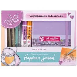 Talens, Malstifte, Journal Set Happiness 8-teilig (8x)