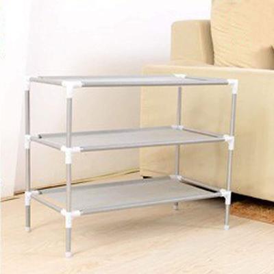 karlinc 3 Tier Shoe Rack Storage Organizer Cabinet Shelf