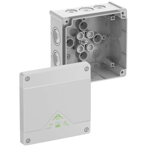 Spelsberg Abox 060-L Aftakkast Grijs IP66 B/D/H: 12,7 x 12,7 x 7 cm