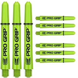 Target Pro Grip Shafts (9er Pack) - Lime Green