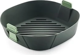 Lékué Korb für Heißluftfritteuse XL grau