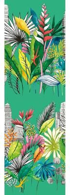 OhPopsi Sierra Green Urban Tropic Wallpaper