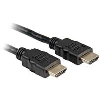 High Speed HDMI-Kabel mit Ethernet schwarz, 2 Meter