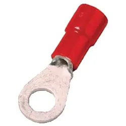 Intercable Quetschkabelschuh ICIQ16 DIN 46237 0,5-1qmm M6 rot