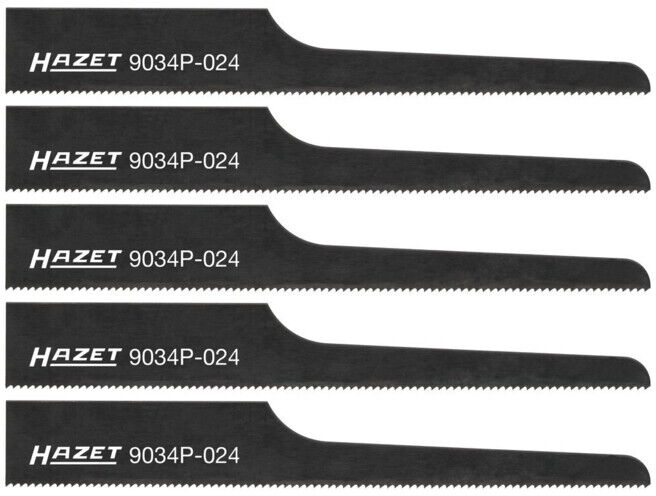 Hazet Lames de scie de rechange 93 mm 24 dents, lot de 5 (9034P-024/5)