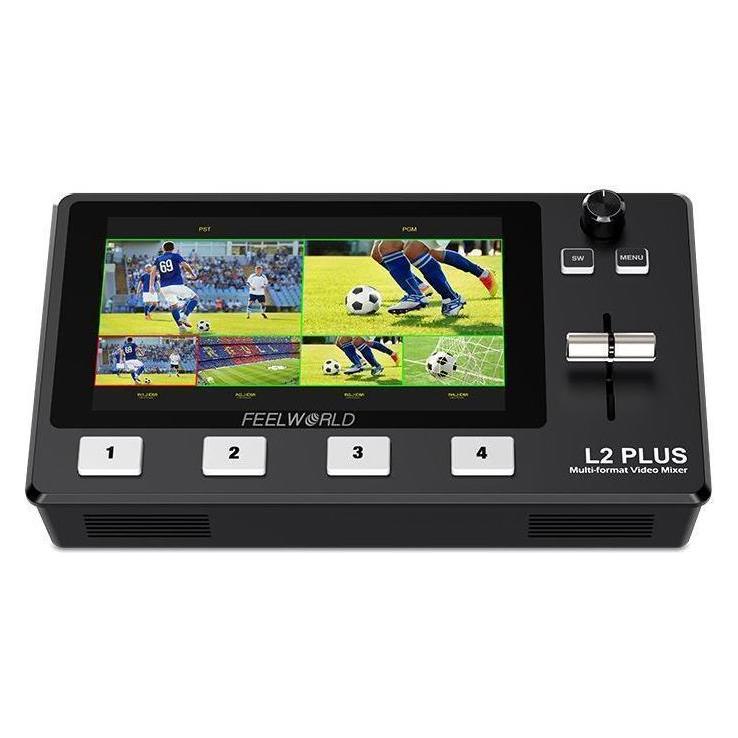 Feelworld L2 Plus HDMI Live Stream Switcher with 5.5 inch LCD Monitor (5.50") (L2 PLUS)