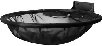 Uplift Essentials Wall Mounted Cat Hammock Foldable Cat Bed & Wall Shelf For Sleeping, Playing, And Climbing black